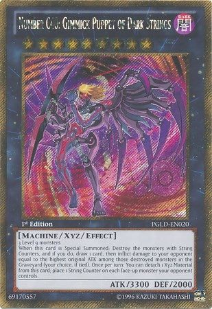 Image for Number C40: Gimmick Puppet of Dark Strings (Premium Gold) (PGLD-EN020) - YuGiOh