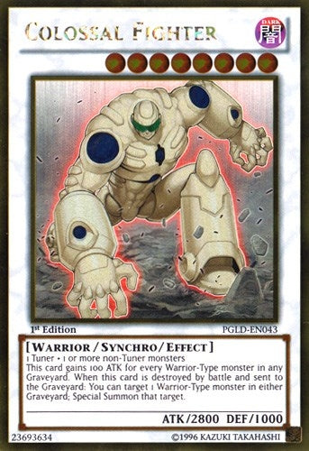 Image for Colossal Fighter (Premium Gold) (PGLD-EN043) - YuGiOh