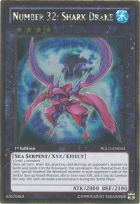 Image for Number 32: Shark Drake (Premium Gold) (PGLD-EN044) - YuGiOh