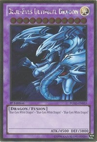 Image for Blue-Eyes Ultimate Dragon (Premium Gold) (PGLD-EN055) - YuGiOh