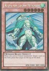 Image for Raiza the Storm Monarch (Premium Gold) (PGLD-EN062) - YuGiOh