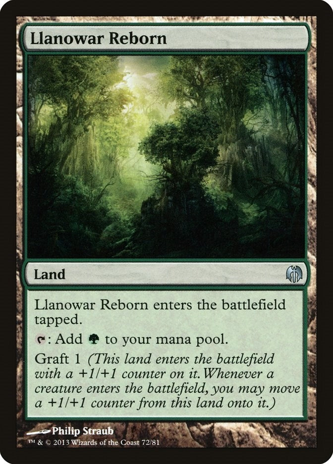 Image for Llanowar Reborn (Duel Decks: Heroes vs. Monsters) (72) - Magic: The Gathering