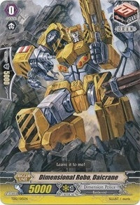 Image for Dimensional Robo, Daicrane (Trial Deck 12: Dimensional Brave Kaiser) (TD12/015EN) - Cardfight Vanguard