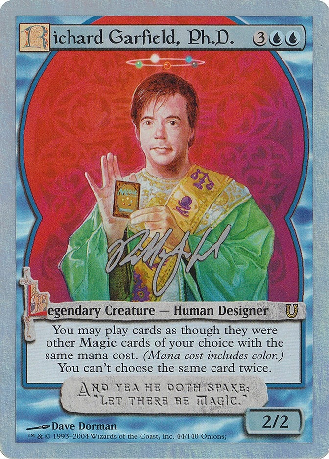 Image for Richard Garfield, Ph.D. (Alternate Foil) (Unhinged) (44) - Magic: The Gathering