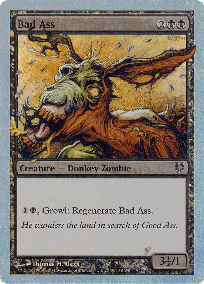 Image for Bad Ass (Alternate Foil) (Unhinged) (49) - Magic: The Gathering