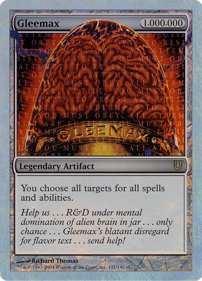 Image for Gleemax (Alternate Foil) (Unhinged) (121) - Magic: The Gathering
