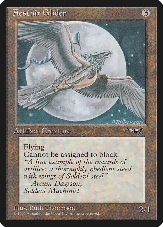 Image for Aesthir Glider (Moon) (Alliances) - Magic: The Gathering