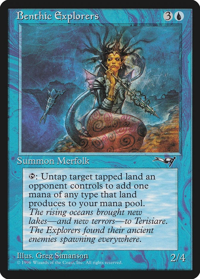 Image for Benthic Explorers (On the Rocks) (Alliances) (37) - Magic: The Gathering