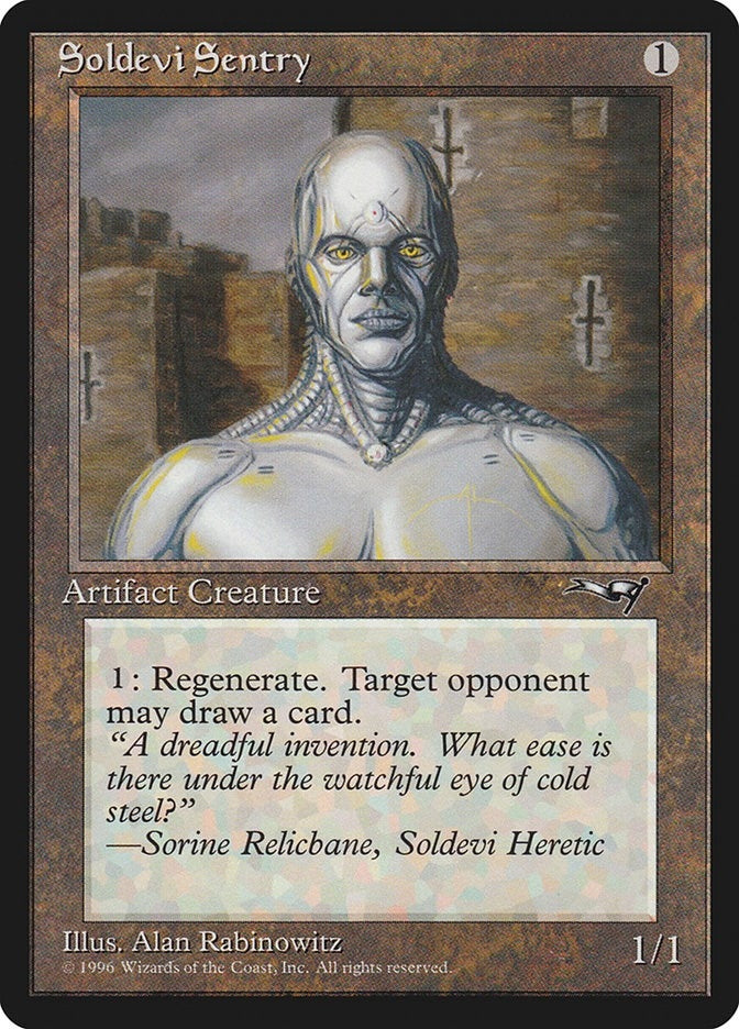 Image for Soldevi Sentry (Close-Up) (Alliances) (176) - Magic: The Gathering