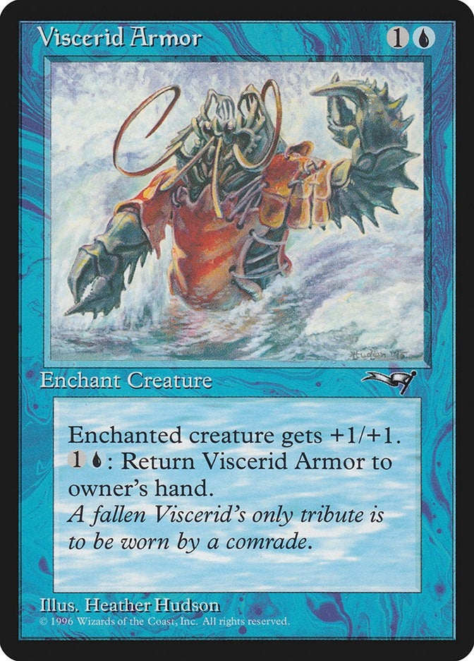 Image for Viscerid Armor (Crashing Wave) (Alliances) (61) - Magic: The Gathering