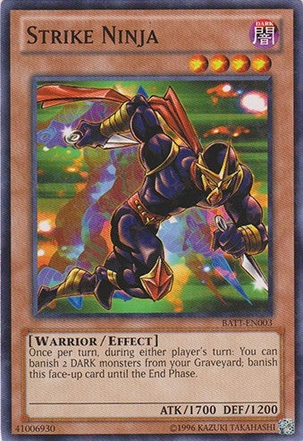 Image for Strike Ninja (Starfoil) (Battle Pack Tournament Prize Cards) (BATT-EN003) - YuGiOh