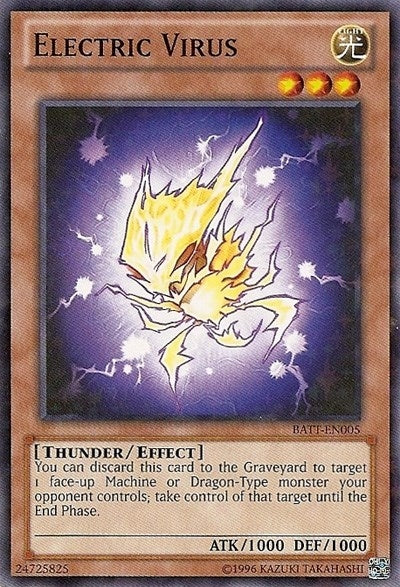 Image for Electric Virus (Starfoil) (Battle Pack Tournament Prize Cards) (BATT-EN005) - YuGiOh