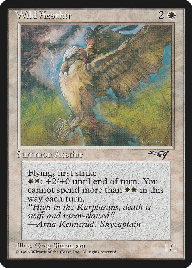 Image for Wild Aesthir (Alliances) (155) - Magic: The Gathering