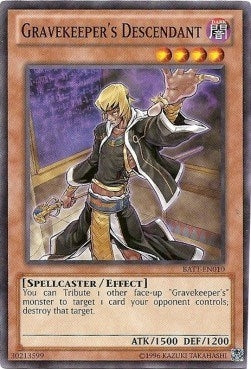 Image for Gravekeeper's Descendant (Starfoil) (Battle Pack Tournament Prize Cards) (BATT-EN010) - YuGiOh