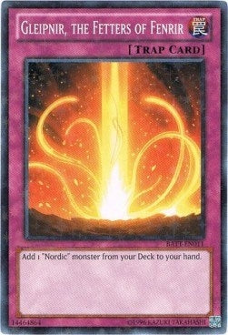 Image for Gleipnir, the Fetters of Fenrir (Starfoil) (Battle Pack Tournament Prize Cards) (BATT-EN011) - YuGiOh