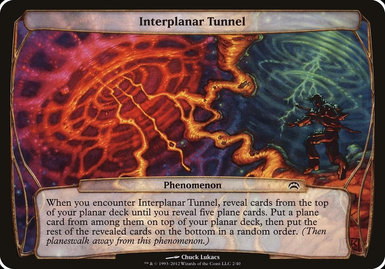 Image for Interplanar Tunnel (Planechase 2012) (Oversize Cards) (2) - Magic: The Gathering