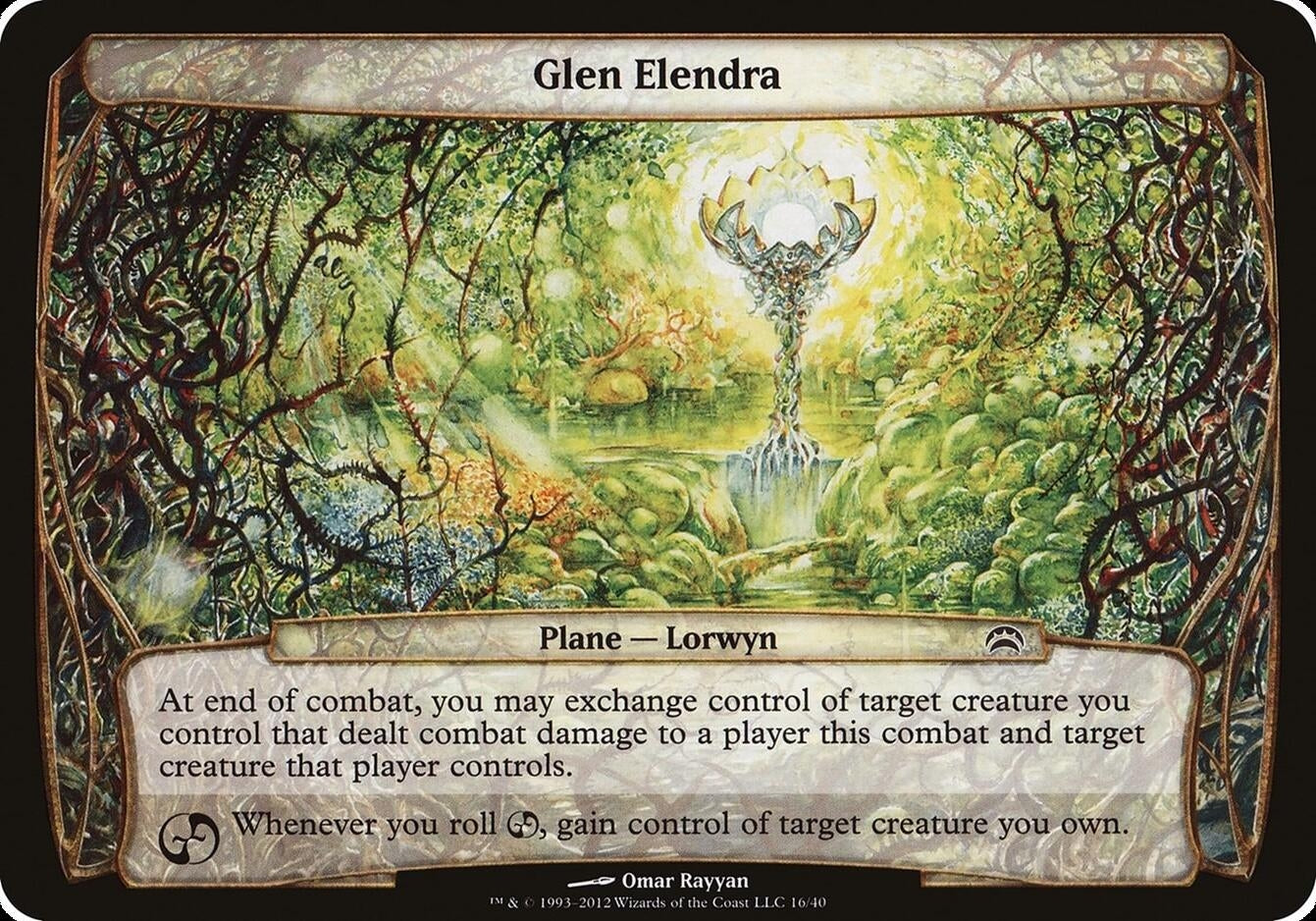 Image for Glen Elendra (Planechase 2012) (Oversize Cards) (16) - Magic: The Gathering