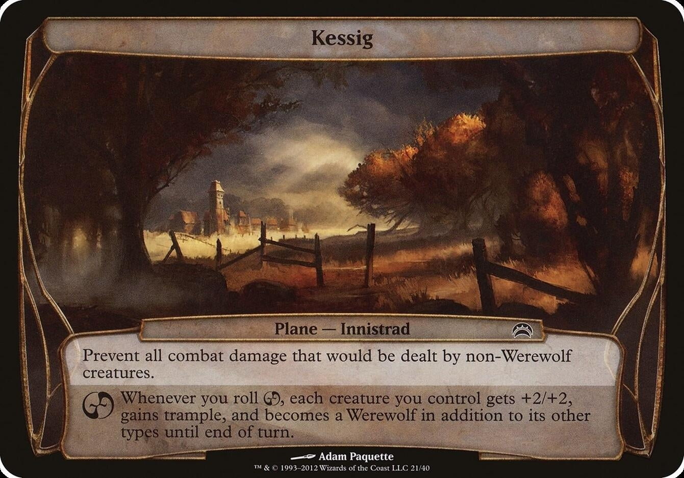 Image for Kessig (Planechase 2012) (Oversize Cards) (21) - Magic: The Gathering