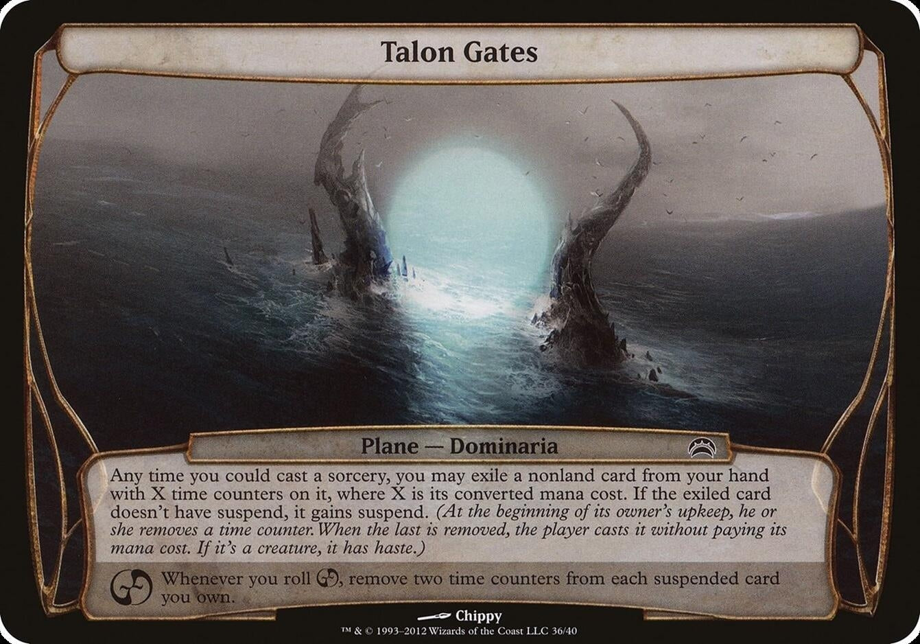 Image for Talon Gates (Planechase 2012) (Oversize Cards) (36) - Magic: The Gathering