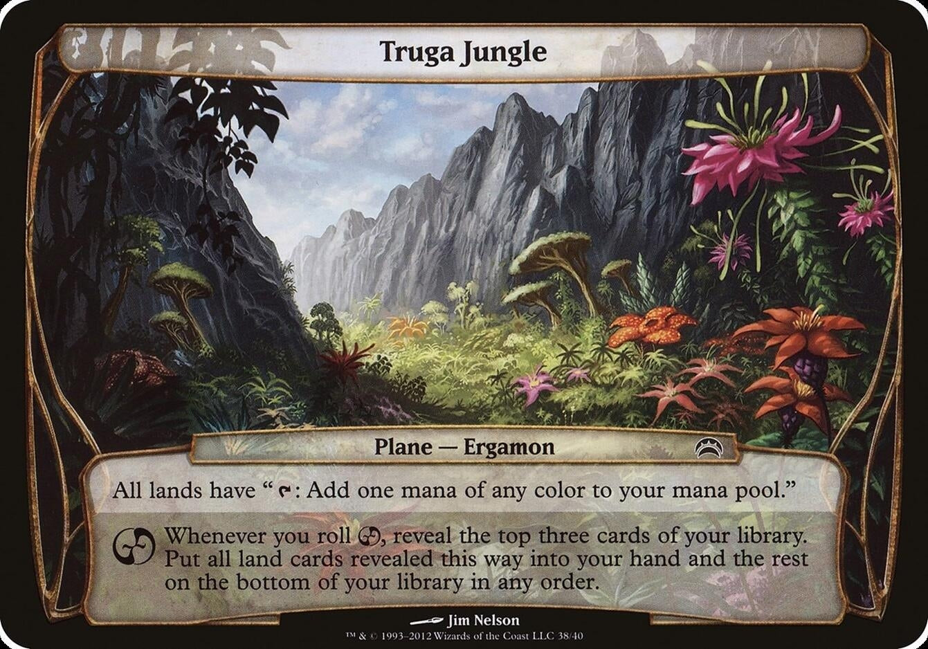 Image for Truga Jungle (Planechase 2012) (Oversize Cards) (38) - Magic: The Gathering