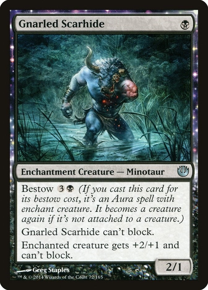 Image for Gnarled Scarhide (Journey Into Nyx) (72) - Magic: The Gathering