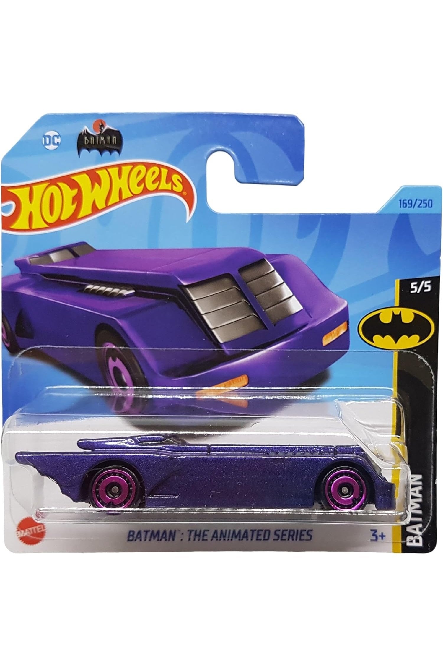 169/250 Hot Wheels - Batman: The Animated Series (Purple) 5/5 - HKH00 2023 - Hot Wheels