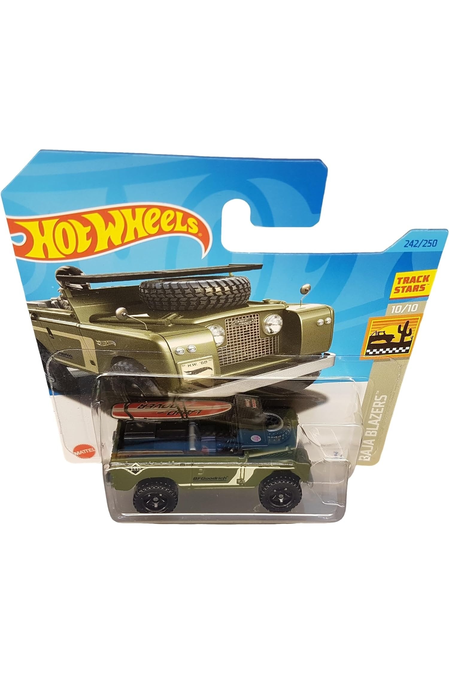 242/250 Hot Wheels land Rover Series 2 Baja Blazers 10/10 HKG65 - Hot Wheels