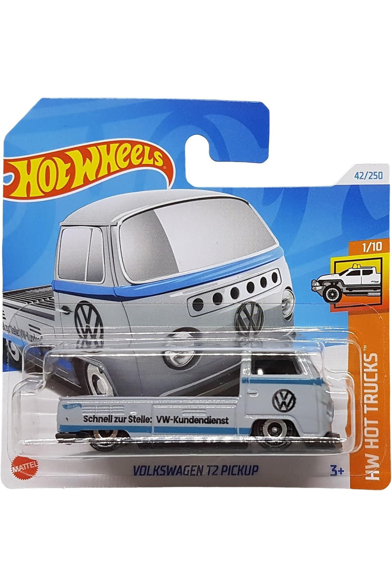 042/250 Hot Wheels - Volkswagen T2 Pickup - HW Hot Trucks 1/10 (Grey) - HTD04 2024