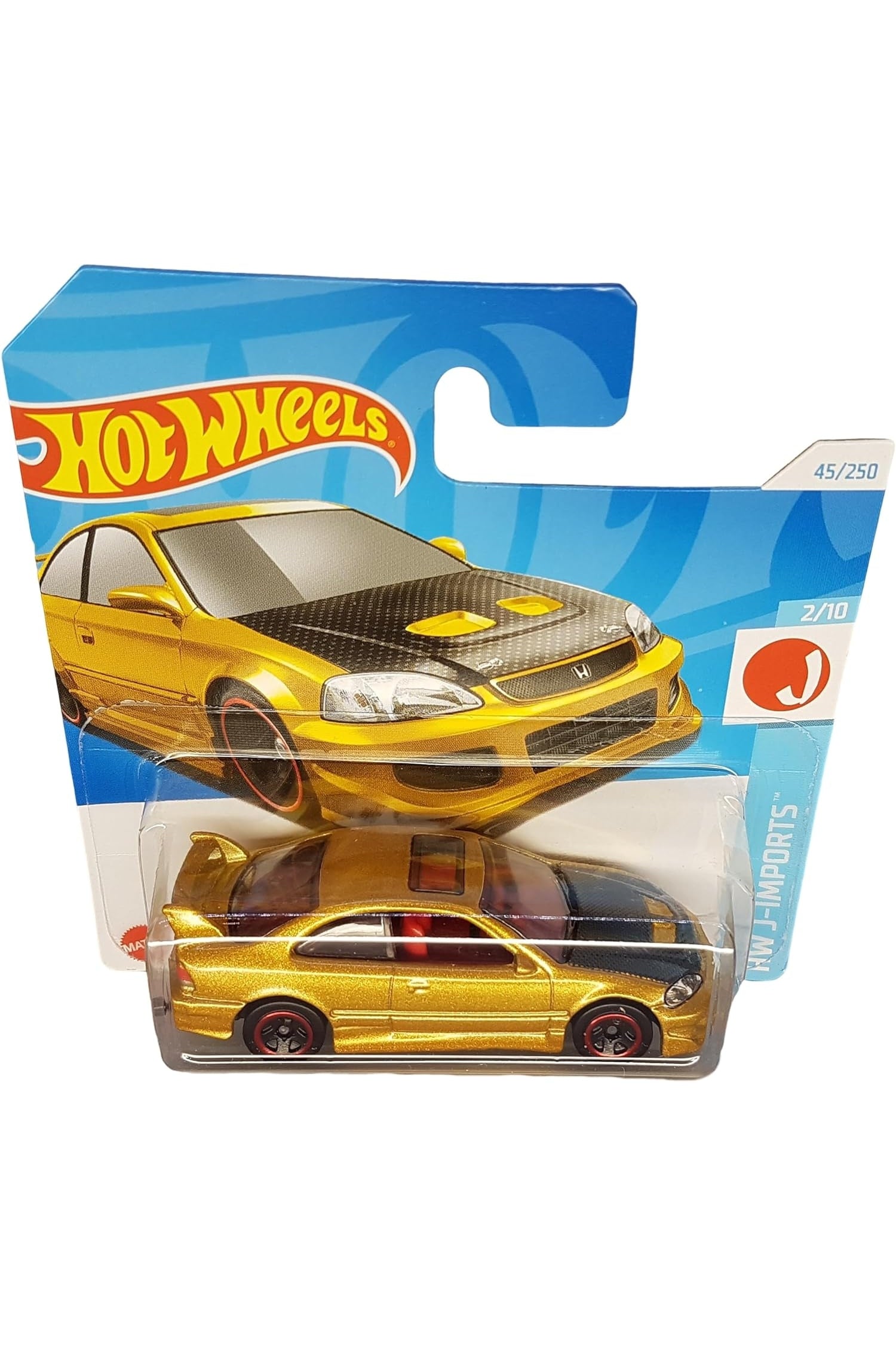 045/250 Hot Wheels - Honda Civic Si - HW J-Imports 2/10 -2024 - HTC41 - Hot Wheels