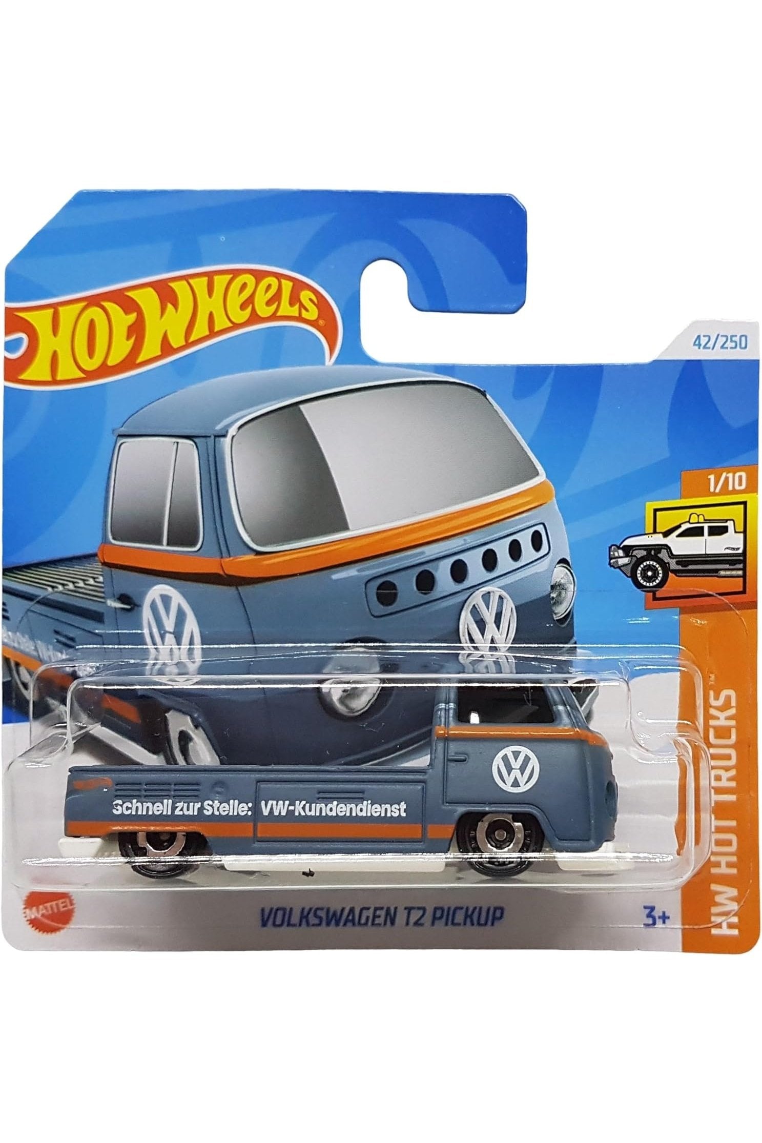042/250 Hot Wheels - Volkswagon T2 Pickup - HW Hot Trucks 1/10 - HTC28 2024 - Hot Wheels