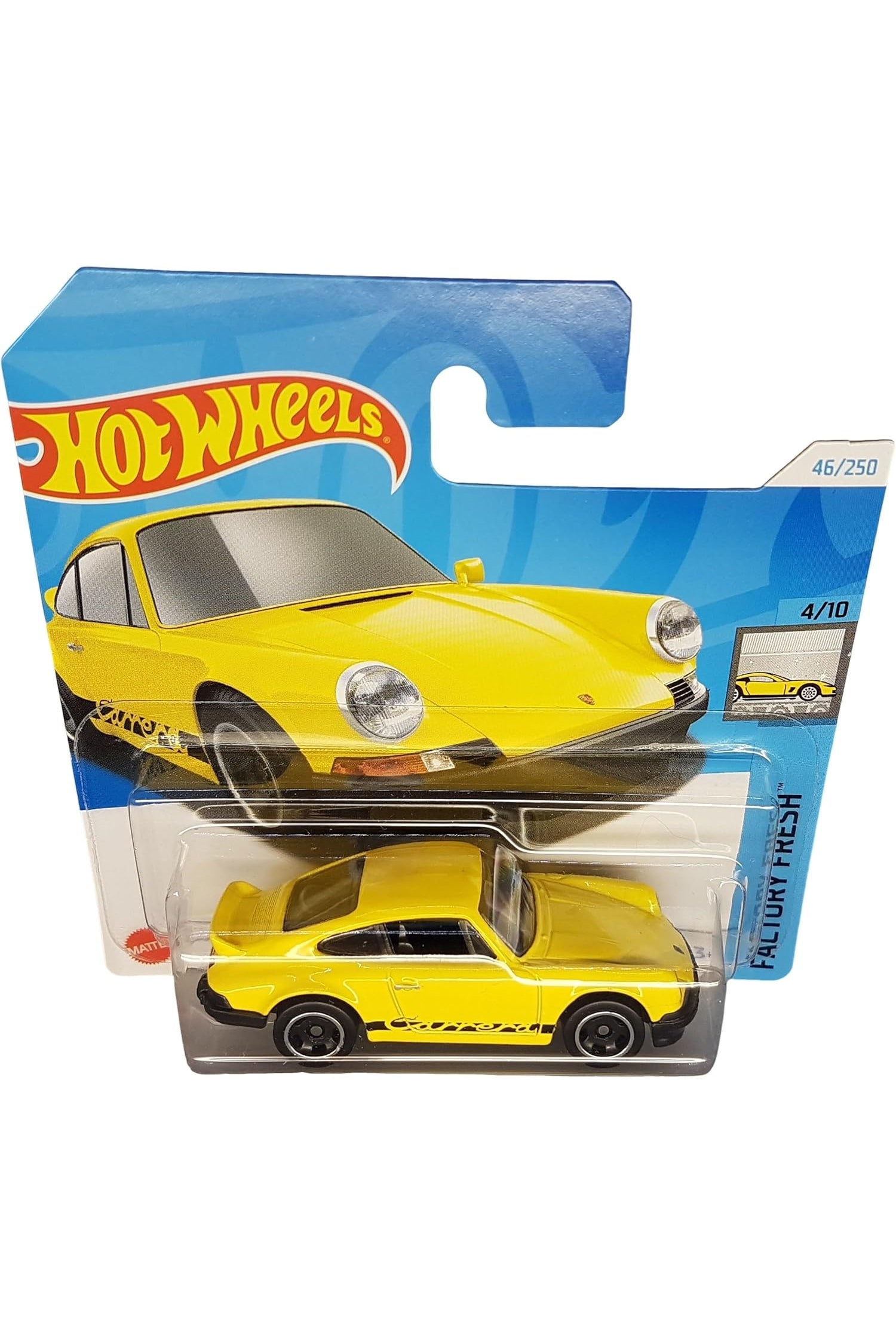 046/250 Hot Wheels Porshe 911 Carrera RS 2.7 4/10 Factory Fresh - 2024 HTC49 - Hot Wheels