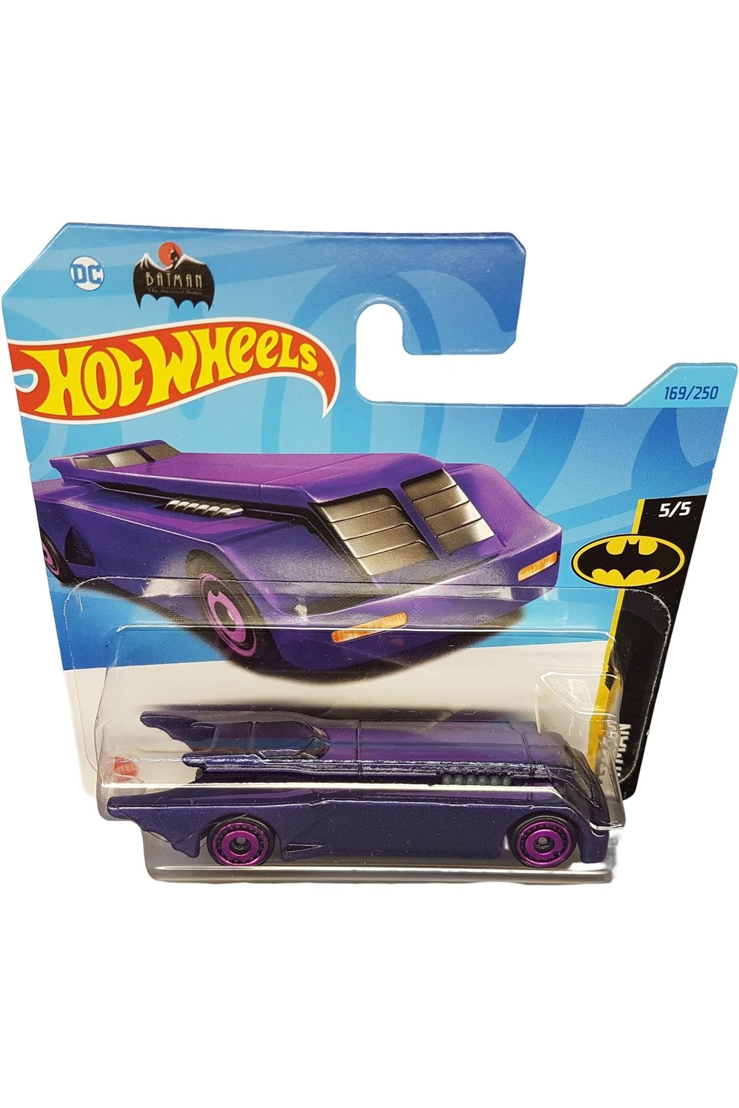 169/250 Hot Wheels - Batman: The Animated Series (Purple) 5/5 - HKH00 2023 - Hot Wheels