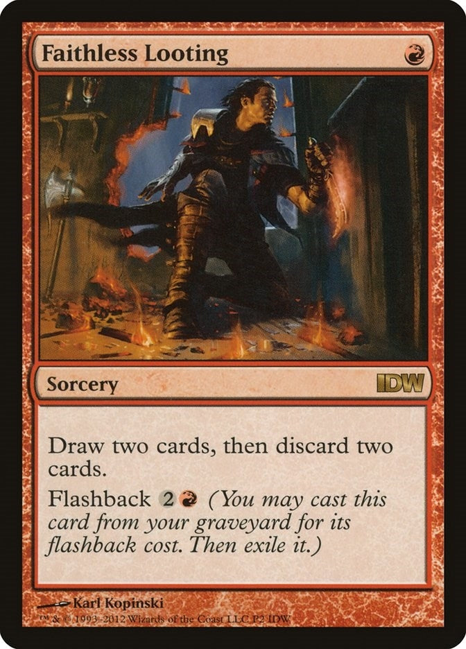 Image for Faithless Looting (IDW Comics 2012) (Media Promos) (P2) - Magic: The Gathering