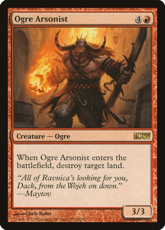 Image for Ogre Arsonist (IDW Comics 2013) (Media Promos) (P11) - Magic: The Gathering