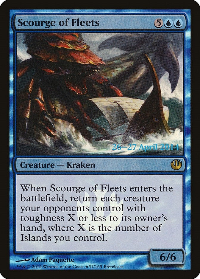 Image for Scourge of Fleets (Prerelease Cards) (51) - Magic: The Gathering