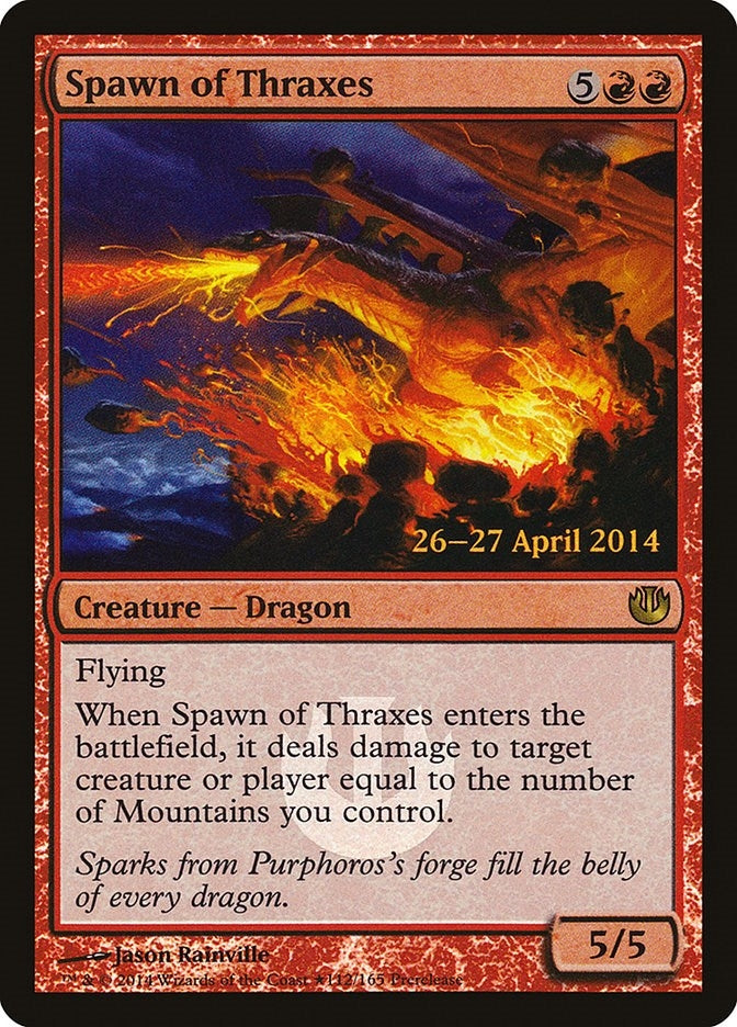 Image for Spawn of Thraxes (Prerelease Cards) (112) - Magic: The Gathering
