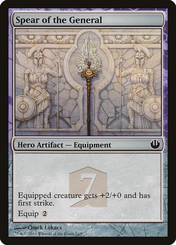 Image for Spear of the General (Hero's Path Promos) (7a) - Magic: The Gathering