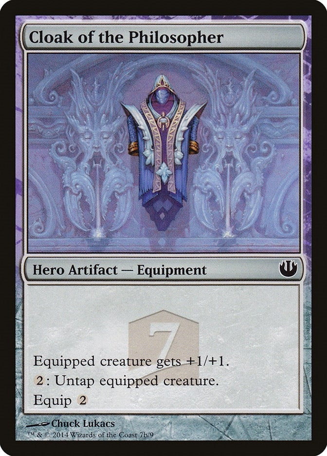 Image for Cloak of the Philosopher (Hero's Path Promos) (7b) - Magic: The Gathering