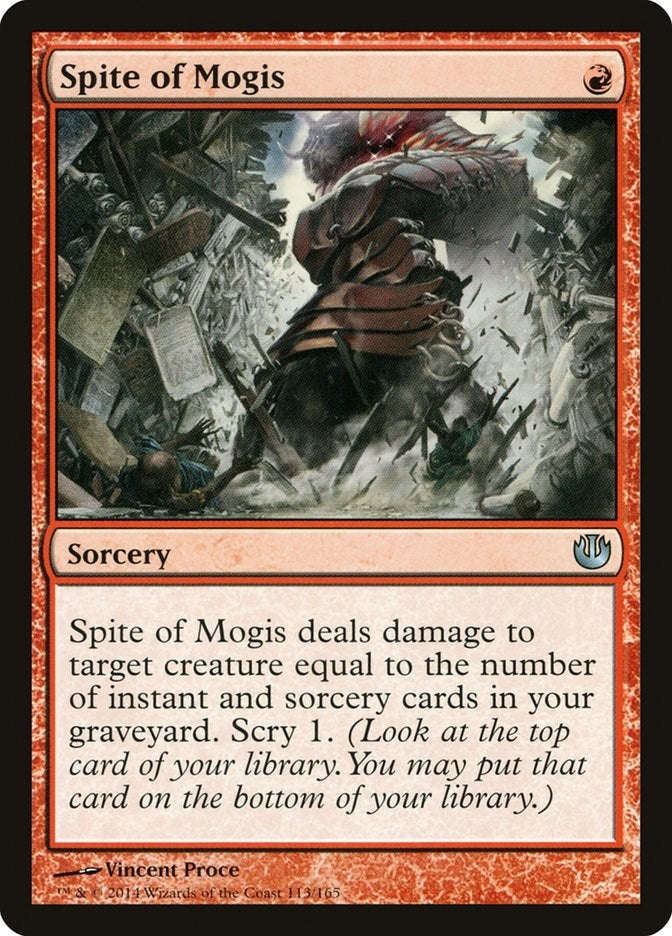 Image for Spite of Mogis (Journey Into Nyx) (113) - Magic: The Gathering