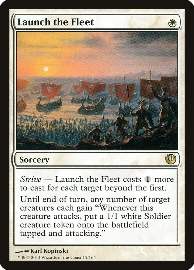 Image for Launch the Fleet (Journey Into Nyx) (15) - Magic: The Gathering