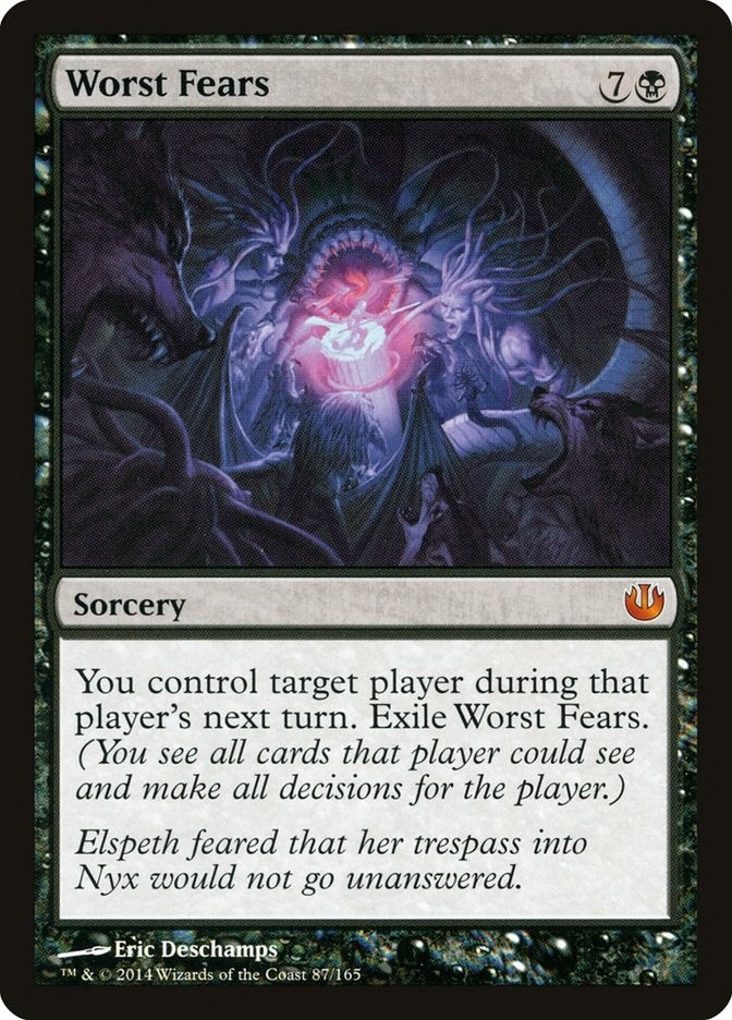 Image for Worst Fears (Journey Into Nyx) (87) - Magic: The Gathering