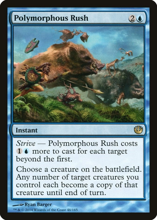 Image for Polymorphous Rush (Journey Into Nyx) (46) - Magic: The Gathering
