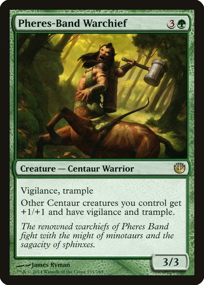 Image for Pheres-Band Warchief (Journey Into Nyx) (135) - Magic: The Gathering