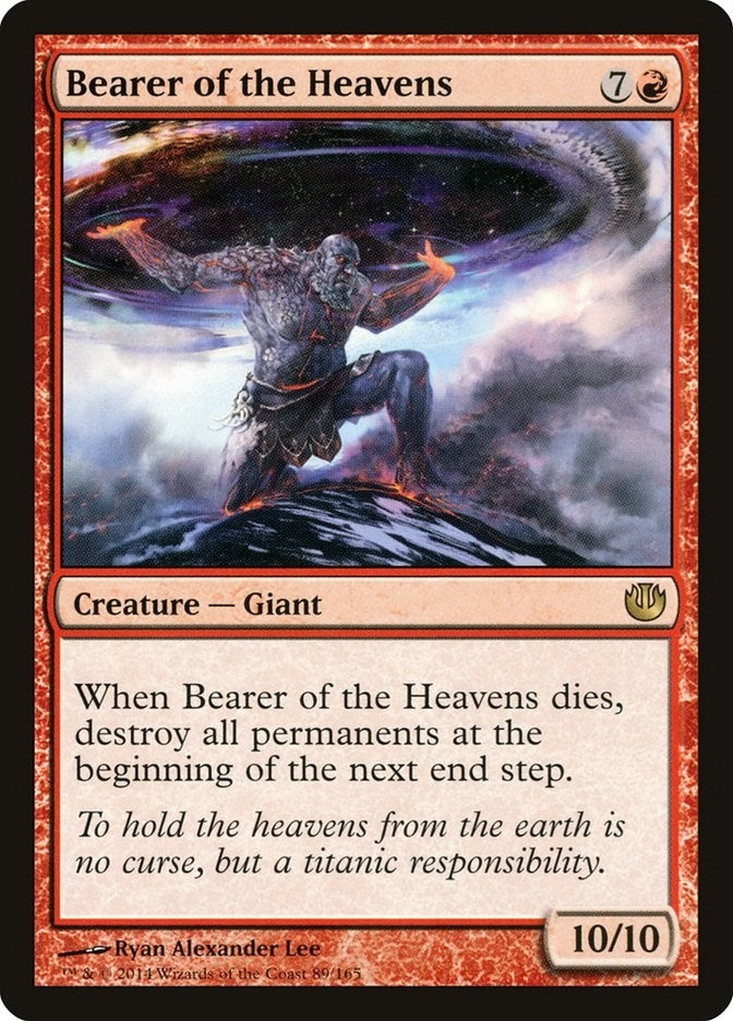 Image for Bearer of the Heavens (Journey Into Nyx) (89) - Magic: The Gathering