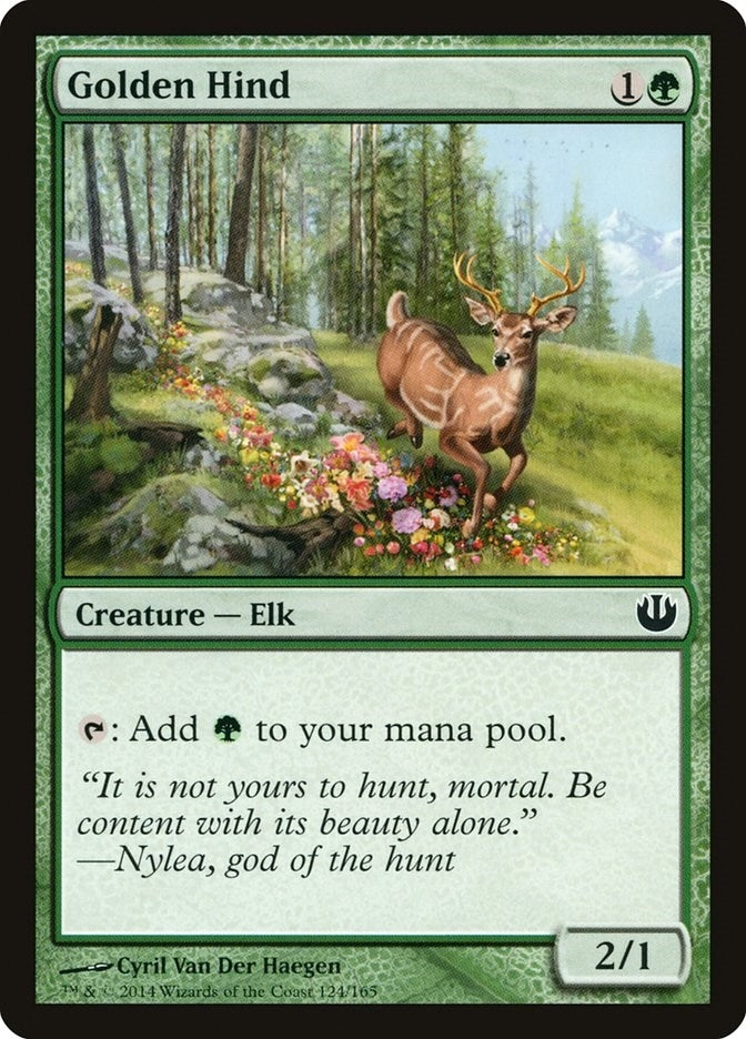 Image for Golden Hind (Journey Into Nyx) (124) - Magic: The Gathering