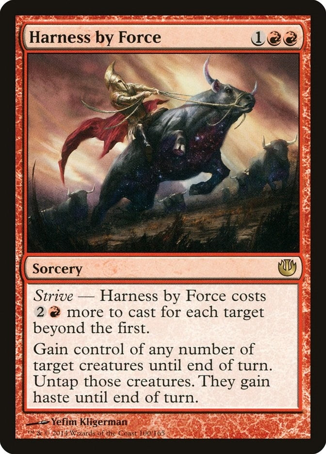 Image for Harness by Force (Journey Into Nyx) (100) - Magic: The Gathering