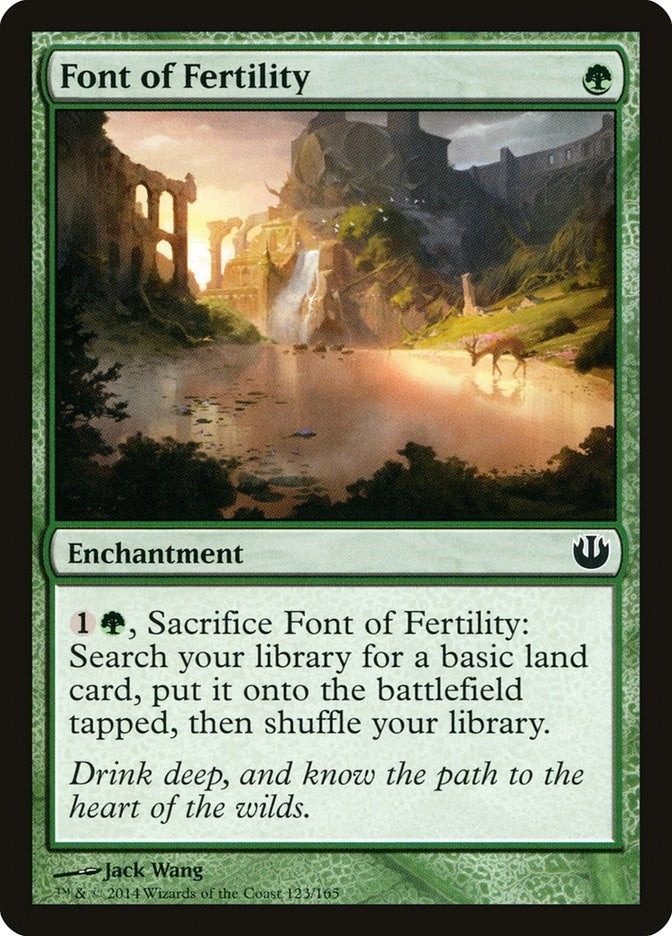 Image for Font of Fertility (Journey Into Nyx) (123) - Magic: The Gathering
