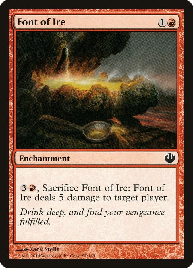 Image for Font of Ire (Journey Into Nyx) (97) - Magic: The Gathering