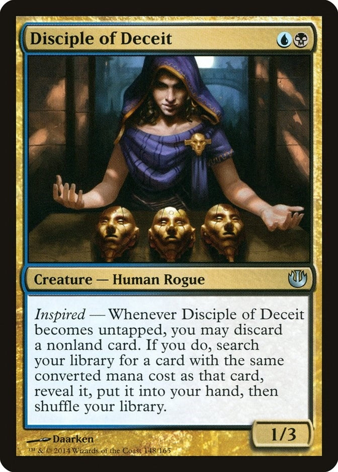 Image for Disciple of Deceit (Journey Into Nyx) (148) - Magic: The Gathering