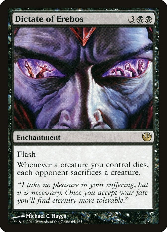 Image for Dictate of Erebos (Journey Into Nyx) (65) - Magic: The Gathering